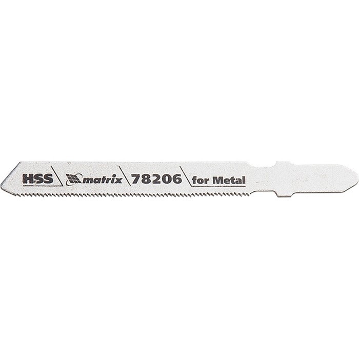 Полотна для электролобзика по металлу, 3 шт, T118G, 50 х 0,8 мм, HSS Matrix Professional, ( 78206 )