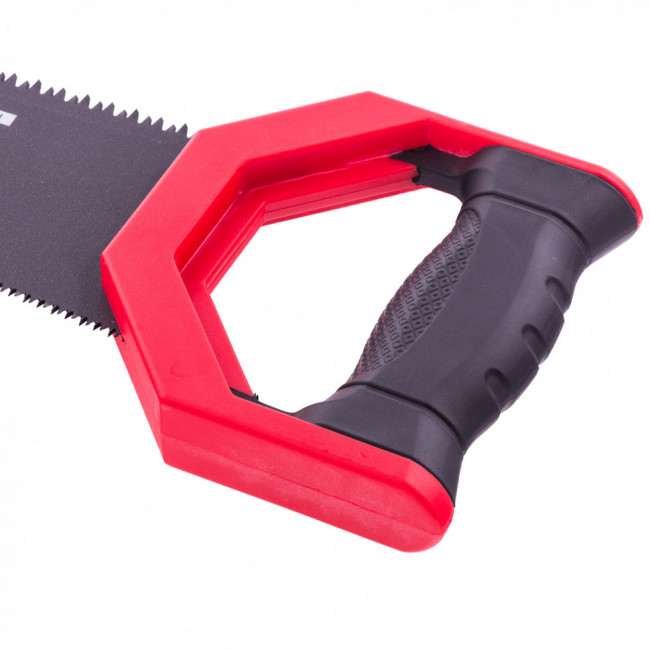 Ножовка по дереву UNIVERSAL, 400 мм, две рабочие кромки 13-14 TPI и 7-8 TPI, тефлоновое покрытие Matrix, ( 23571 ) Ножовка по дереву UNIVERSAL, 400 мм, две рабочие кромки 13-14 TPI и 7-8 TPI, тефлоновое покрытие Matrix, ( 23571 )