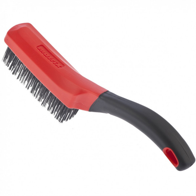 Щетка зачистная пятирядная, двухкомпонентная рукоятка Matrix, ( 74835 ) Щетка зачистная пятирядная, двухкомпонентная рукоятка Matrix, ( 74835 )