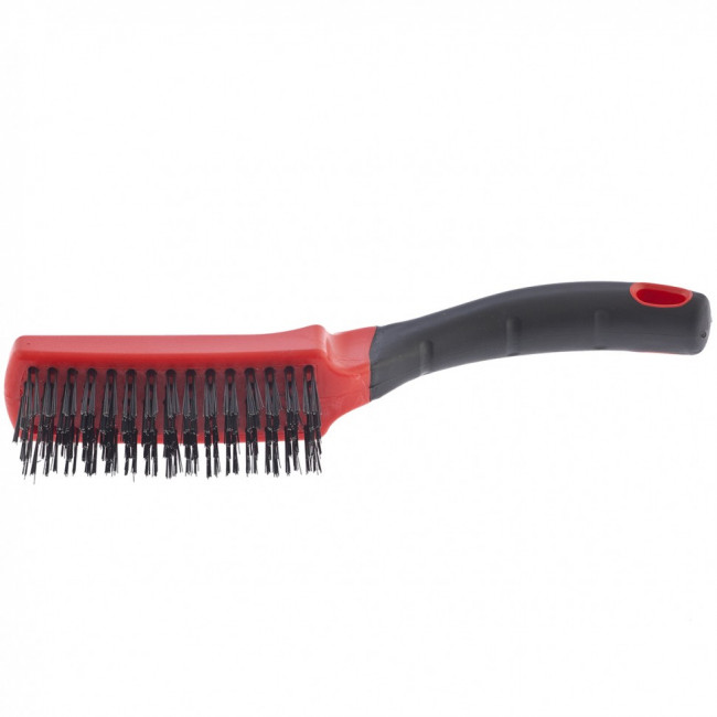 Щетка зачистная пятирядная, двухкомпонентная рукоятка Matrix, ( 74835 ) Щетка зачистная пятирядная, двухкомпонентная рукоятка Matrix, ( 74835 )