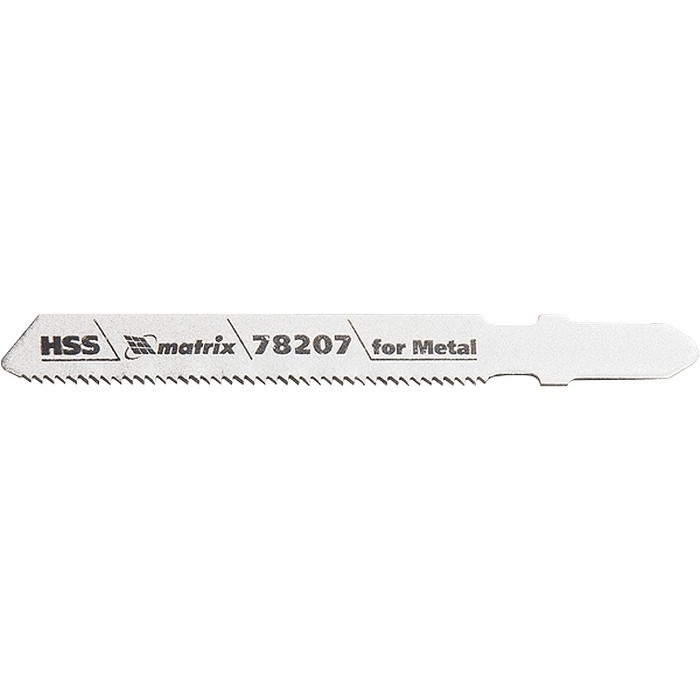 Полотна для электролобзика по металлу, 3 шт, T118A, 50 х 1,2 мм, HSS Matrix Professional, ( 78207 )
