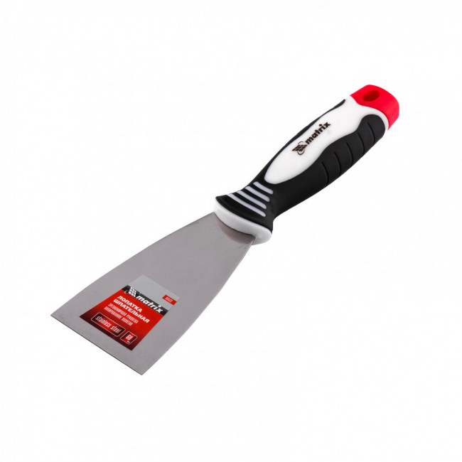 Шпательная лопатка из нержавеющей стали, 60 мм, трехкомпонентная ручка Matrix ( 85533 ) Шпательная лопатка из нержавеющей стали, 60 мм, трехкомпонентная ручка Matrix ( 85533 )