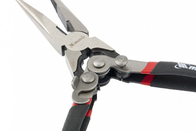 Длинногубцы прямые, Energies, 200 мм, двойной рычажный механизм Matrix Master, ( 17128 ) Длинногубцы прямые, Energies, 200 мм, двойной рычажный механизм Matrix Master, ( 17128 )