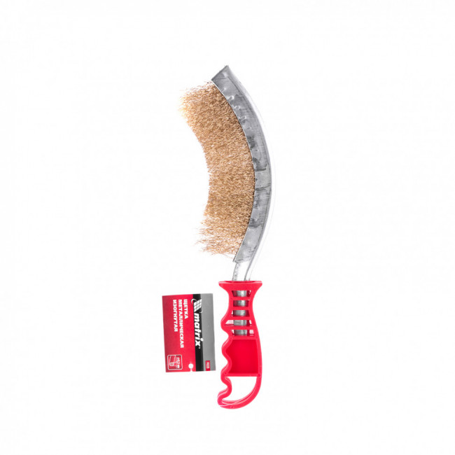 Щетка металлическая изогнутая, пластиковая ручка Matrix, ( 74839 ) Щетка металлическая изогнутая, пластиковая ручка Matrix, ( 74839 )