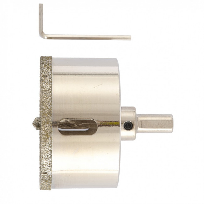 Сверло алмазное по керамограниту, 75 х 67 мм, трехгранный хвостовик Matrix, ( 726753 ) Сверло алмазное по керамограниту, 75 х 67 мм, трехгранный хвостовик Matrix, ( 726753 )