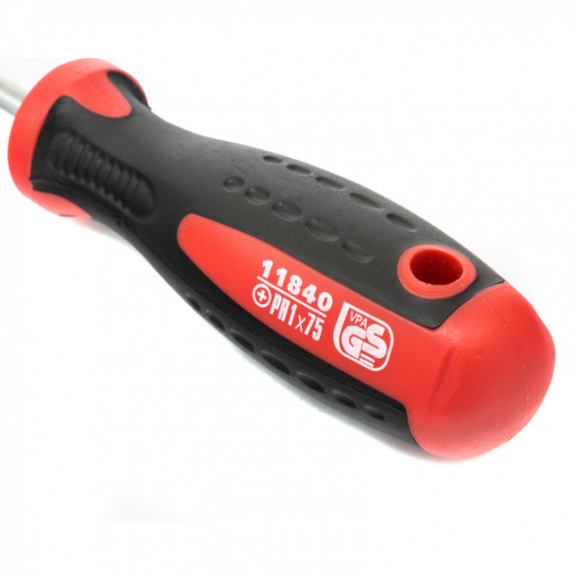 Отвертка Profi, PH1 х 75 мм, S2, двухкомпонентная рукоятка Matrix, ( 11840 ) Отвертка Profi, PH1 х 75 мм, S2, двухкомпонентная рукоятка Matrix, ( 11840 )