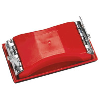 Брусок для шлифования, 160 х 85 мм, пластиковый с зажимами Matrix, ( 75820 )