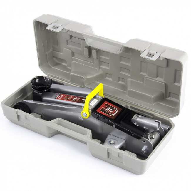 Домкрат гидравлический подкатный, 2 т, высота подъема 135-385 мм, в пластиковый кейсе Matrix Master, ( 51028 ) Домкрат гидравлический подкатный, 2 т, высота подъема 135-385 мм, в пластиковый кейсе Matrix Master, ( 51028 )