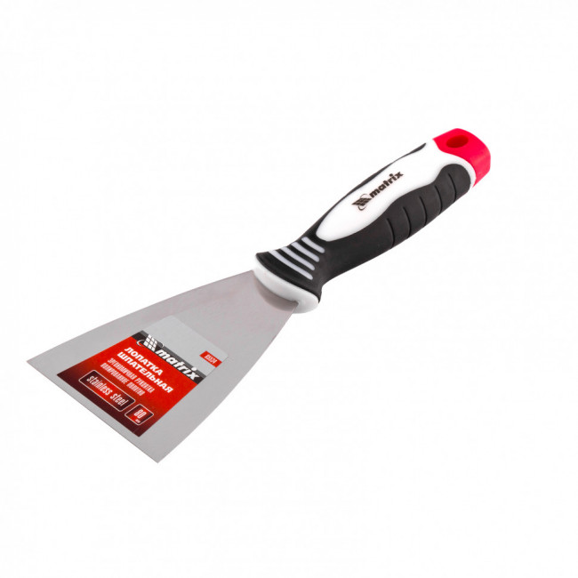 Шпательная лопатка из нержавеющей стали, 80 мм, трехкомпонентная ручка Matrix ( 85534 ) Шпательная лопатка из нержавеющей стали, 80 мм, трехкомпонентная ручка Matrix ( 85534 )