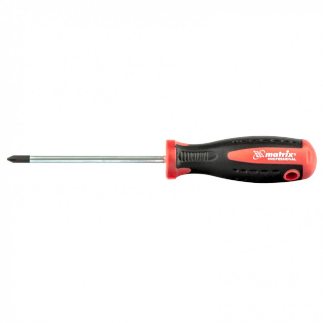 Отвертка Profi, PH1 х 100 мм, S2, двухкомпонентная рукоятка Matrix, ( 11842 ) Отвертка Profi, PH1 х 100 мм, S2, двухкомпонентная рукоятка Matrix, ( 11842 )