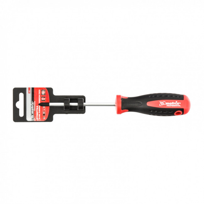 Отвертка Profi, PH1 х 100 мм, S2, двухкомпонентная рукоятка Matrix, ( 11842 ) Отвертка Profi, PH1 х 100 мм, S2, двухкомпонентная рукоятка Matrix, ( 11842 )