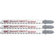 Полотна для электролобзика по дереву, 3 шт, T101BF, 75 x 2,5 мм, Bimetal Matrix Professional, ( 78211 ) Полотна для электролобзика по дереву, 3 шт, T101BF, 75 x 2,5 мм, Bimetal Matrix Professional, ( 78211 )