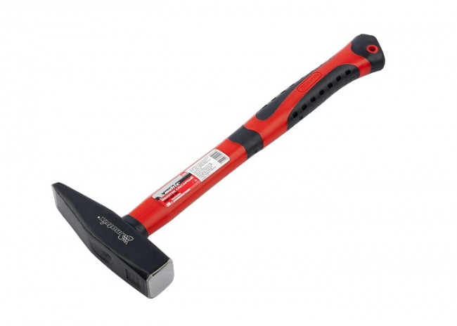 Молоток слесарный, 500 г, фибергласовая обрезиненная рукоятка Matrix, ( 10330 ) Молоток слесарный, 500 г, фибергласовая обрезиненная рукоятка Matrix, ( 10330 )