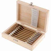 Набор сверл перовых по дереву, 10-12-14-16-18-20-22-25 мм, 8 шт, деревянный кейс Matrix, ( 70441 ) Набор сверл перовых по дереву, 10-12-14-16-18-20-22-25 мм, 8 шт, деревянный кейс Matrix, ( 70441 )