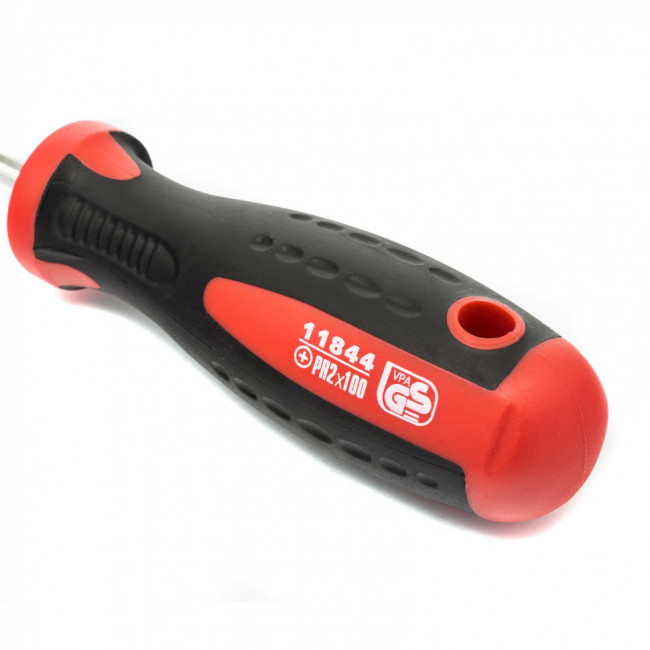 Отвертка Profi, PH2 х 100 мм, S2, двухкомпонентная рукоятка Matrix, ( 11844 ) Отвертка Profi, PH2 х 100 мм, S2, двухкомпонентная рукоятка Matrix, ( 11844 )
