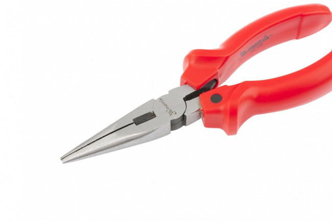 Длинногубцы прямые Standard, 200 мм, шлифованные, пластмассовые рукоятки Matrix, ( 17154 ) Длинногубцы прямые Standard, 200 мм, шлифованные, пластмассовые рукоятки Matrix, ( 17154 )