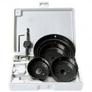 Набор кольцевых пил по дереву, 64-127 мм, 8 предметов Matrix, ( 704715 ) Набор кольцевых пил по дереву, 64-127 мм, 8 предметов Matrix, ( 704715 )