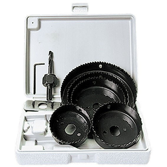 Набор кольцевых пил по дереву, 64-127 мм, 8 предметов Matrix, ( 704715 ) Набор кольцевых пил по дереву, 64-127 мм, 8 предметов Matrix, ( 704715 )