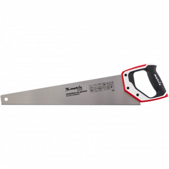 Ножовка по дереву, 500 мм, каленый зуб 3D, 7-8 TPI, трехкомпонентная рукоятка, Pro Matrix, ( 23584 ) Ножовка по дереву, 500 мм, каленый зуб 3D, 7-8 TPI, трехкомпонентная рукоятка, Pro Matrix, ( 23584 )