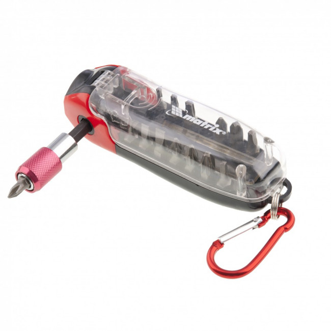 Многофункциональный набор бит, CrV, 18 шт Matrix, ( 11383 ) Многофункциональный набор бит, CrV, 18 шт Matrix, ( 11383 )