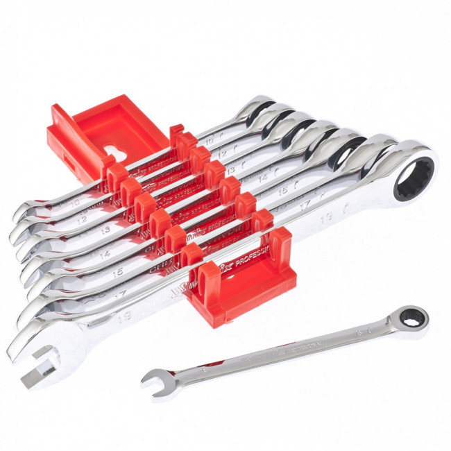 Набор ключей комбинированных, трещеточных 8 шт Matrix, ( 14513 ) Набор ключей комбинированных, трещеточных 8 шт Matrix, ( 14513 )