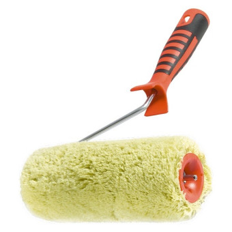 Валик с двухкомпонентной ручкой, 250 мм, ворс 18 мм, D 48 мм, D ручки 6 мм, полиакрил Matrix, ( 80656 )