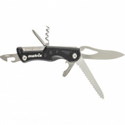 Нож многофункциональный, 7 функций, в чехле, 107 мм Matrix, ( 17624 ) Нож многофункциональный, 7 функций, в чехле, 107 мм Matrix, ( 17624 )