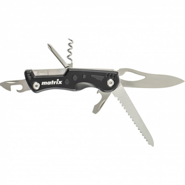 Нож многофункциональный, 7 функций, в чехле, 107 мм Matrix, ( 17624 ) Нож многофункциональный, 7 функций, в чехле, 107 мм Matrix, ( 17624 )
