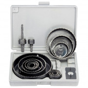 Набор кольцевых пил по дереву, 19-127 мм, 12 предметов Matrix, ( 70472 ) Набор кольцевых пил по дереву, 19-127 мм, 12 предметов Matrix, ( 70472 )