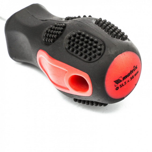 Отвертка Anti-Slip, SL5 х 38 мм, CrV, двухкомпонентная рукоятка Matrix, ( 12202 ) Отвертка Anti-Slip, SL5 х 38 мм, CrV, двухкомпонентная рукоятка Matrix, ( 12202 )