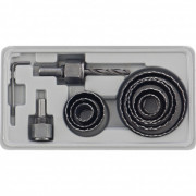 Набор кольцевых пил по дереву, 19-64 мм, 11 предметов Matrix, ( 70473 ) Набор кольцевых пил по дереву, 19-64 мм, 11 предметов Matrix, ( 70473 )