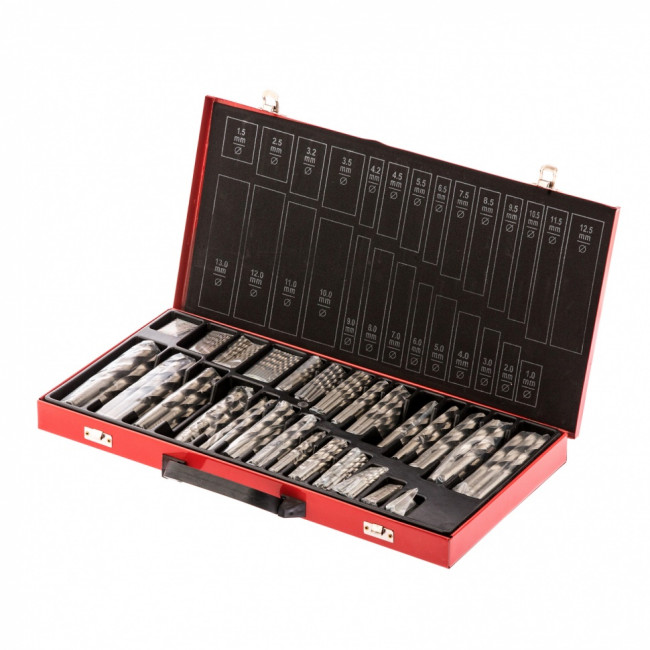 Набор сверл по металлу, 1-13 мм, 230 шт., HSS, в металлическом кейсе Matrix ( 723230 ) Набор сверл по металлу, 1-13 мм, 230 шт., HSS, в металлическом кейсе Matrix ( 723230 )