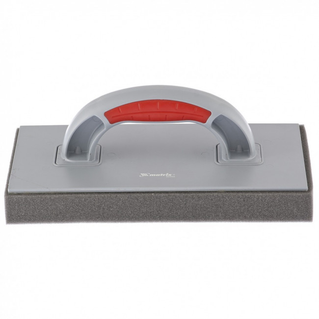 Терка пластмассовая, губчатое покрытие 30 мм, 270 x 130 мм, двухкомпонентная ручка Matrix, ( 86805 ) Терка пластмассовая, губчатое покрытие 30 мм, 270 x 130 мм, двухкомпонентная ручка Matrix, ( 86805 )