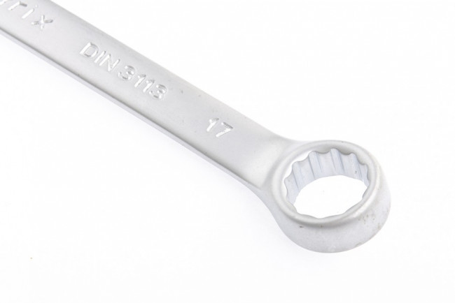 Ключ комбинированный, 17 мм, CrV, матовый хром Matrix, ( 15113 ) Ключ комбинированный, 17 мм, CrV, матовый хром Matrix, ( 15113 )