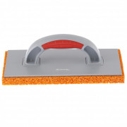 Терка пластмассовая, гидрорезиновое покрытие 20 мм, 270 x 130 мм, двухкомпонентная ручка Matrix, ( 86807 ) Терка пластмассовая, гидрорезиновое покрытие 20 мм, 270 x 130 мм, двухкомпонентная ручка Matrix, ( 86807 )