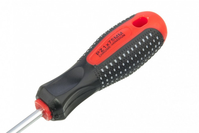 Отвертка Fusion, PZ1 x 75 мм, CrV, трехкомпонентная рукоятка "Anti slip" Matrix, ( 11401 ) Отвертка Fusion, PZ1 x 75 мм, CrV, трехкомпонентная рукоятка "Anti slip" Matrix, ( 11401 )