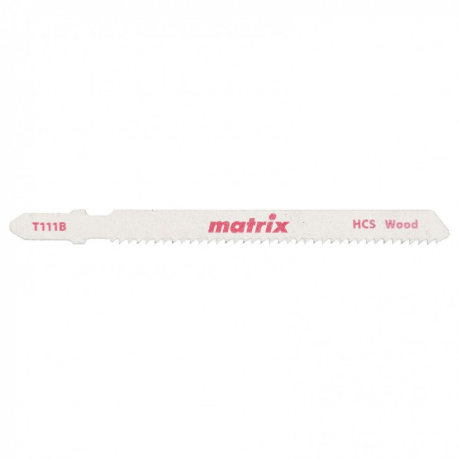 Полотна для электролобзика  по дереву, 3 шт,T111B, 75 x 2 мм, HCS Matrix, ( 78225 )