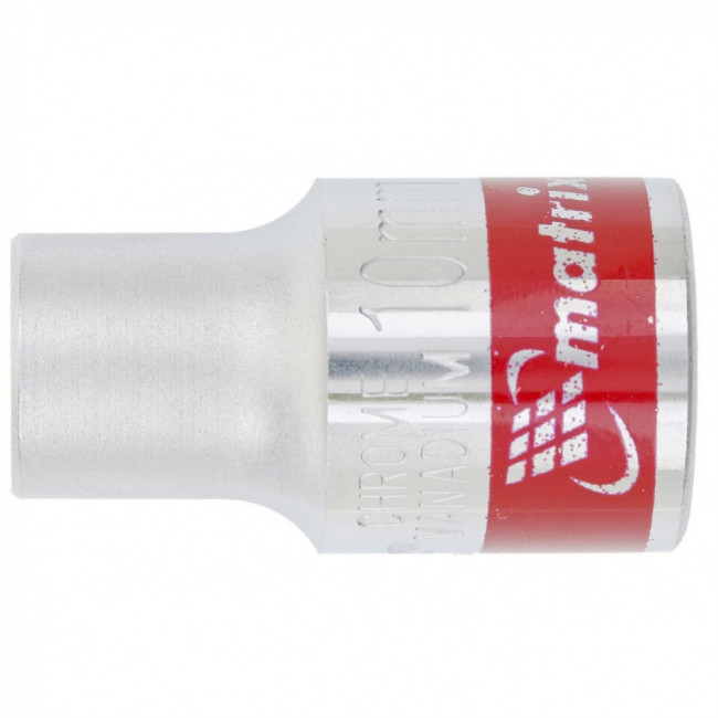 Головка торцевая, 10 мм, шестигранная, CrV, под квадрат 1/2, хромированная Matrix Master, ( 13110 ) Головка торцевая, 10 мм, шестигранная, CrV, под квадрат 1/2, хромированная Matrix Master, ( 13110 )