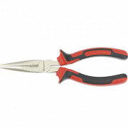 Длинногубцы прямые Nickel, 180 мм, никелированные, двухкомпонентные рукоятки Matrix, ( 17166 ) Длинногубцы прямые Nickel, 180 мм, никелированные, двухкомпонентные рукоятки Matrix, ( 17166 )