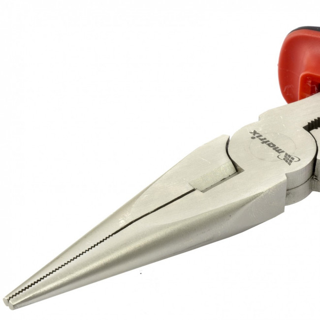 Длинногубцы прямые Nickel, 200 мм, никелированные, двухкомпонентные рукоятки Matrix, ( 17168 ) Длинногубцы прямые Nickel, 200 мм, никелированные, двухкомпонентные рукоятки Matrix, ( 17168 )