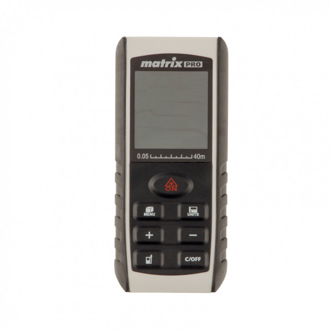 Лазерный дальномер LD-40, 40 м, с электронным угломером Matrix, ( 38015 ) Лазерный дальномер LD-40, 40 м, с электронным угломером Matrix, ( 38015 )