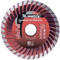 Диск алмазный, отрезной Turbo, 150 х 22,2 мм, сухая резка Matrix Professional, ( 73180 )