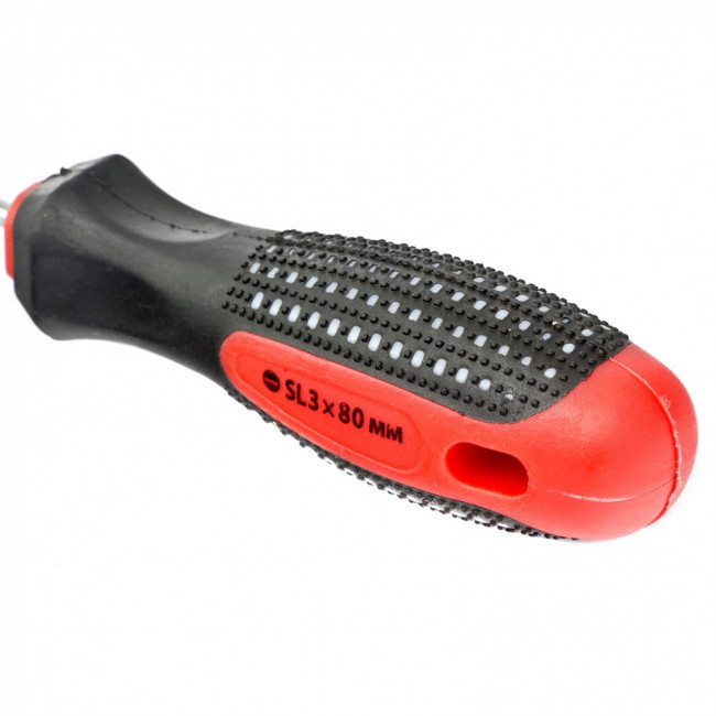 Отвертка Fusion, SL3 х 80 мм, CrV, трехкомпонентная рукоятка "Anti slip" Matrix, ( 11406 ) Отвертка Fusion, SL3 х 80 мм, CrV, трехкомпонентная рукоятка "Anti slip" Matrix, ( 11406 )