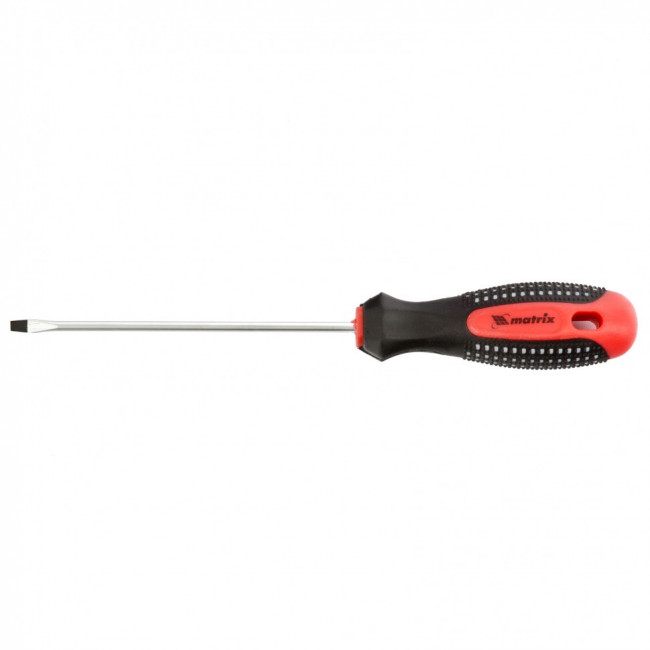 Отвертка Fusion, SL3 х 100 мм, CrV, трехкомпонентная рукоятка "Anti slip" Matrix, ( 11408 ) Отвертка Fusion, SL3 х 100 мм, CrV, трехкомпонентная рукоятка "Anti slip" Matrix, ( 11408 )