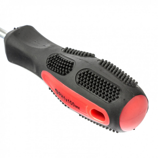 Отвертка Anti-Slip, PH1 х 100 мм, CrV, двухкомпонентная рукоятка Matrix, ( 12244 ) Отвертка Anti-Slip, PH1 х 100 мм, CrV, двухкомпонентная рукоятка Matrix, ( 12244 )