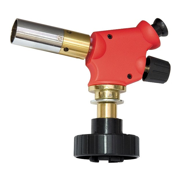 Профессиональная горелка на бутановый баллон, пьезоподжиг, расширенное сопло Matrix, ( 91427 ) Профессиональная горелка на бутановый баллон, пьезоподжиг, расширенное сопло Matrix, ( 91427 )