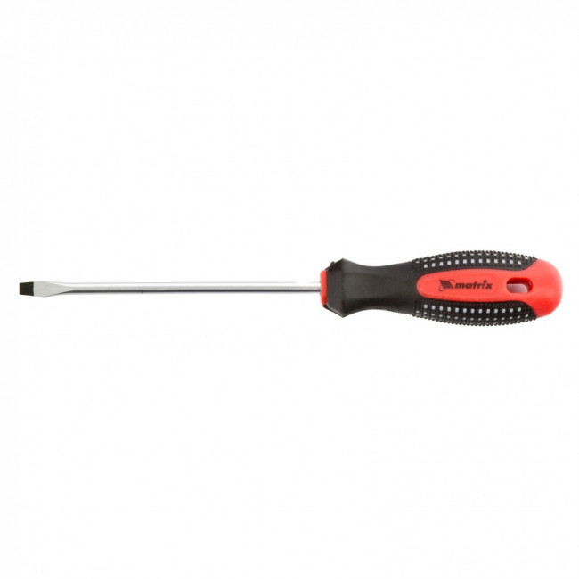 Отвертка Fusion, SL4 х 100 мм, CrV, трехкомпонентная рукоятка "Anti slip" Matrix, ( 11412 ) Отвертка Fusion, SL4 х 100 мм, CrV, трехкомпонентная рукоятка "Anti slip" Matrix, ( 11412 )