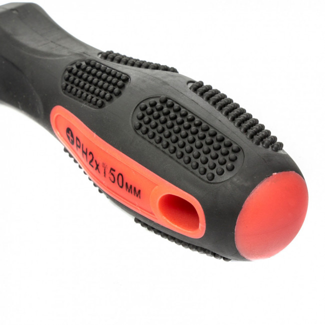 Отвертка Anti-Slip, PH2 х 150 мм, CrV, двухкомпонентная рукоятка Matrix, ( 12250 ) Отвертка Anti-Slip, PH2 х 150 мм, CrV, двухкомпонентная рукоятка Matrix, ( 12250 )