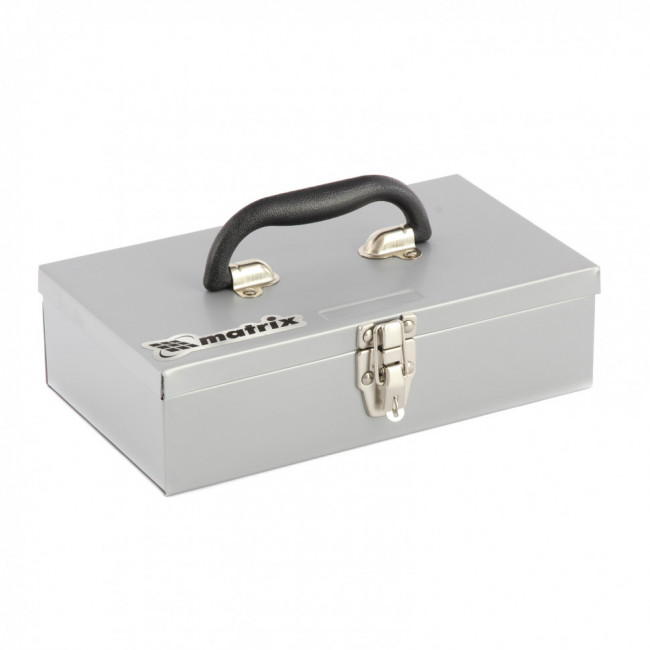 Ящик для инструмента, 284 х 160 х 78 мм, металлический Matrix, ( 906055 ) Ящик для инструмента, 284 х 160 х 78 мм, металлический Matrix, ( 906055 )