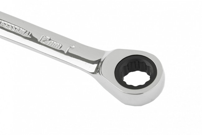 Ключ комбинированный трещоточный, 12 мм, CrV, зеркальный хром Matrix Professional, ( 14805 ) Ключ комбинированный трещоточный, 12 мм, CrV, зеркальный хром Matrix Professional, ( 14805 )